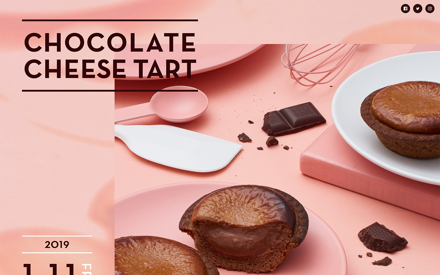 CHOCOLATE CHEESE TART | チョコレートチーズタルト | BAKE CHEESE TART × DANDELION CHOCOLATE